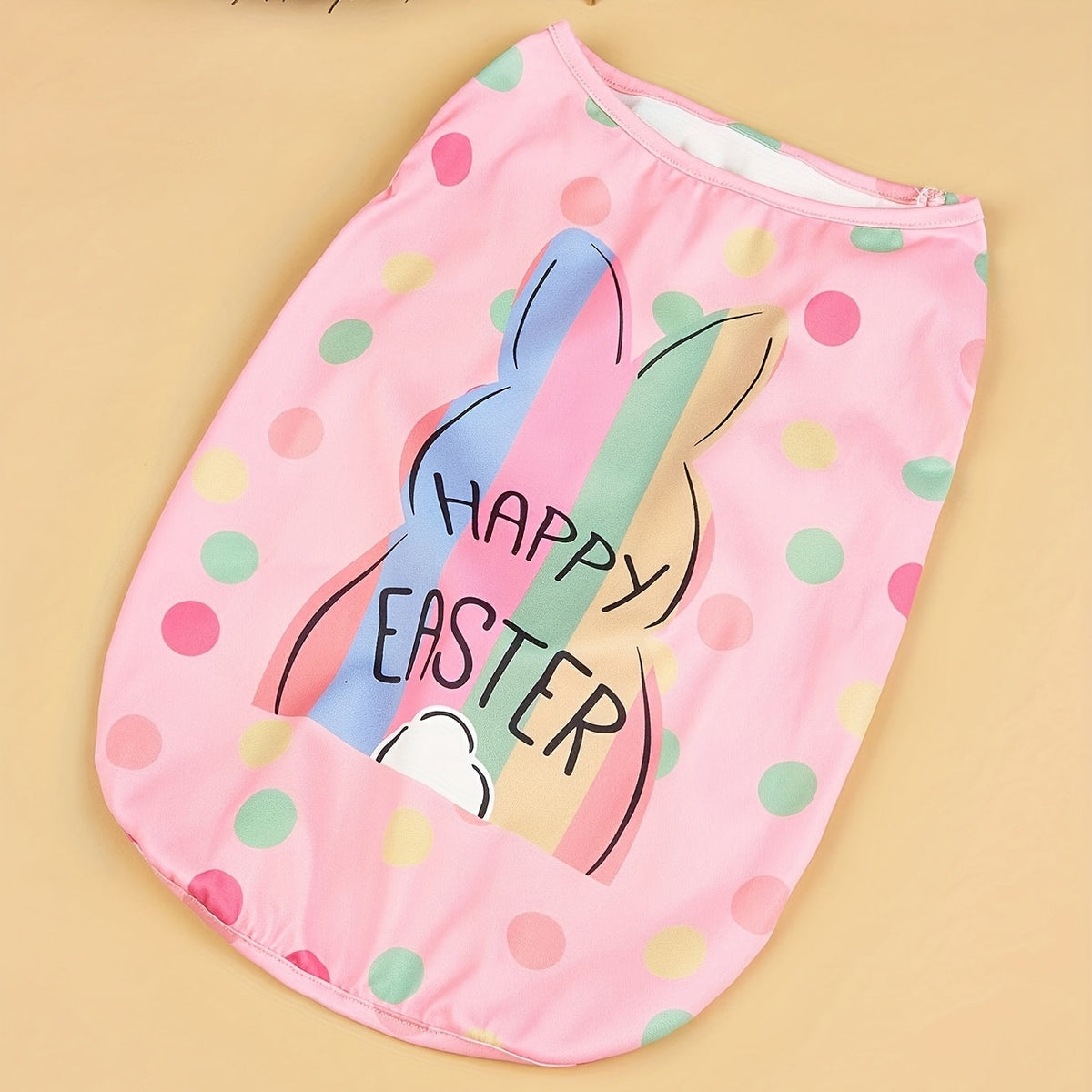 Pull rose Happy Easter – Lapin de Pâques – vue principale