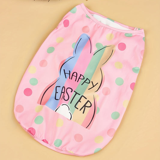 Pull rose Happy Easter – Lapin de Pâques – vue principale
