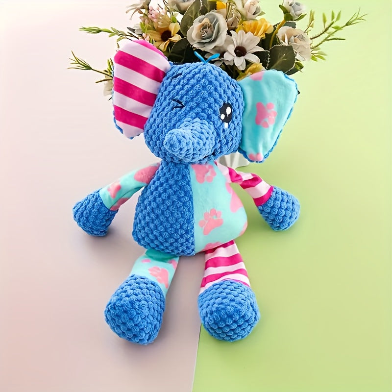 Peluche sonore renforcée – Chien & éléphant – photo produit 10