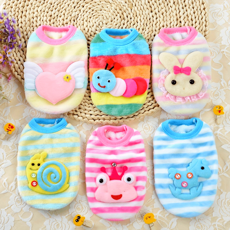 Gilet polaire à motifs animaux – Petit chien – vue principale