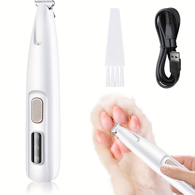 Tondeuse USB silencieuse avec LED – Chien & chat – photo produit 4
