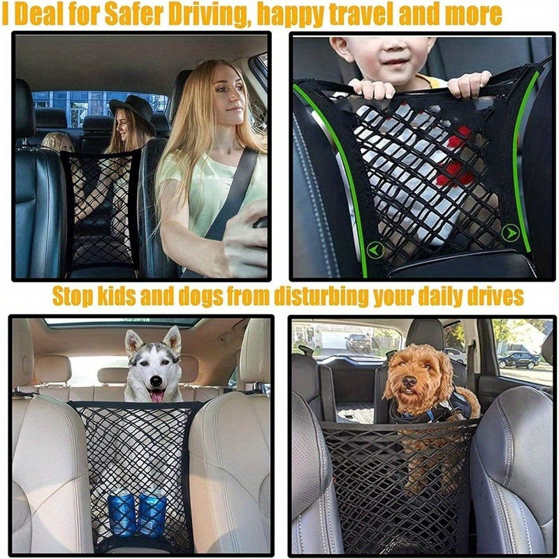 Filet de sécurité voiture – Chien & chat – photo produit 4