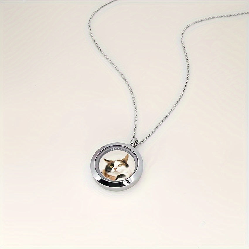 Collier souvenir personnalisé – Photo & poils – photo produit 10