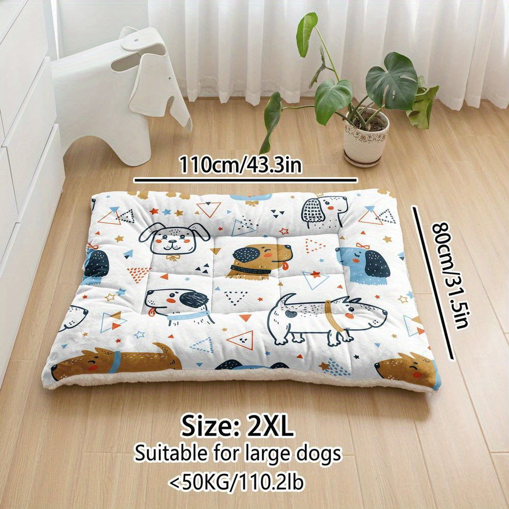 Lit épais motifs cartoon – Chien & chat – photo produit 5