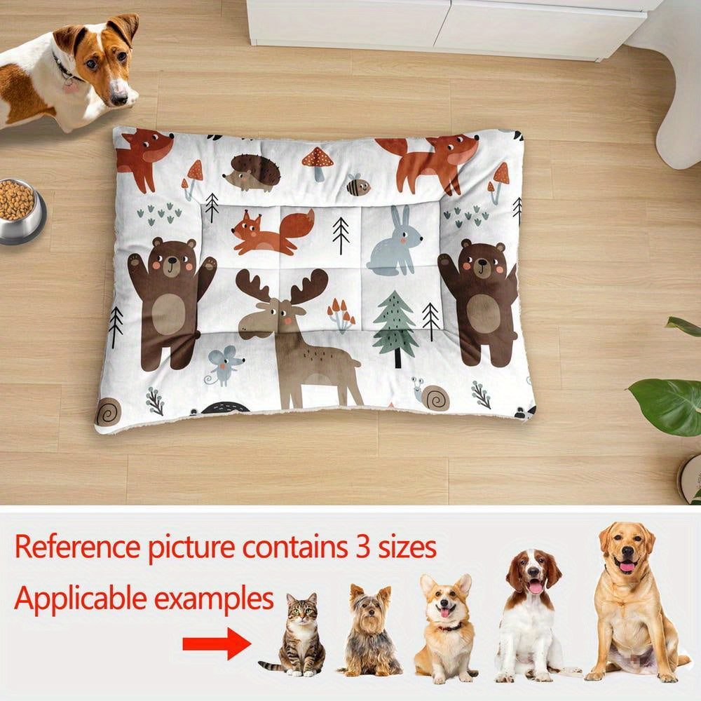 Tapis épais motifs animaux – Lavable en machine – vue principale