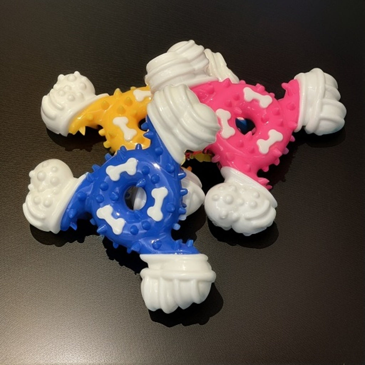 Jouet triangulaire à mâcher – Nettoyage dentaire – photo produit 8