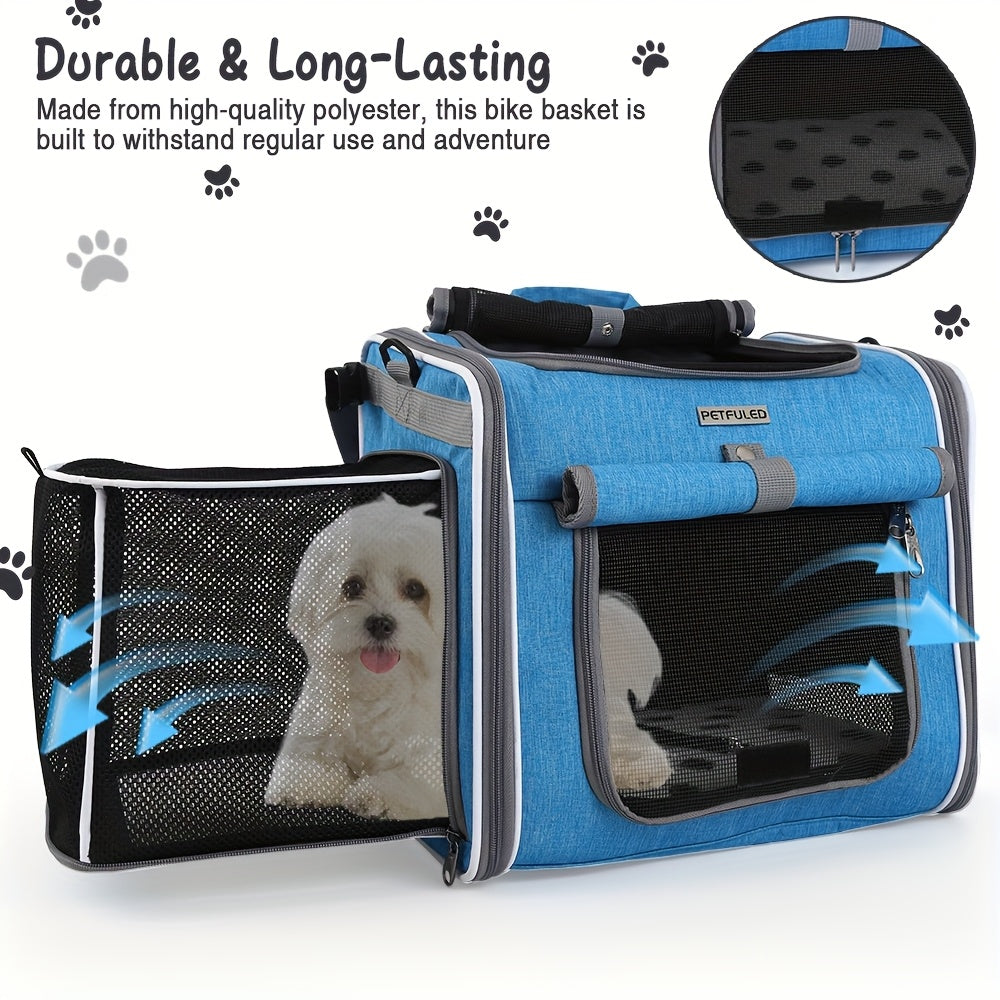 Sac vélo 2-en-1 & sac à dos – Petit chien – photo produit 8