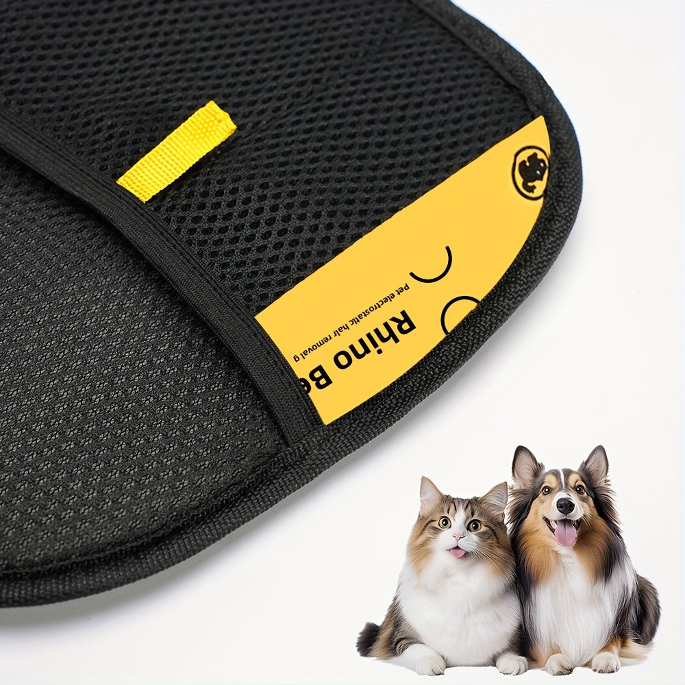 Gant anti-poils pour chien & chat – Noir – photo produit 2