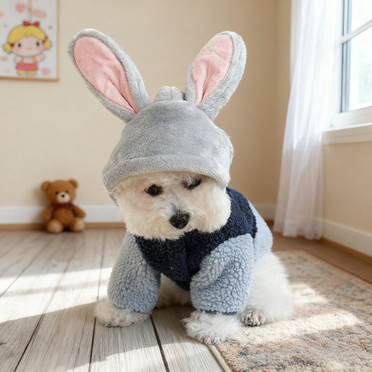 Costume lapin de Pâques – Doux et chaud – photo produit 2