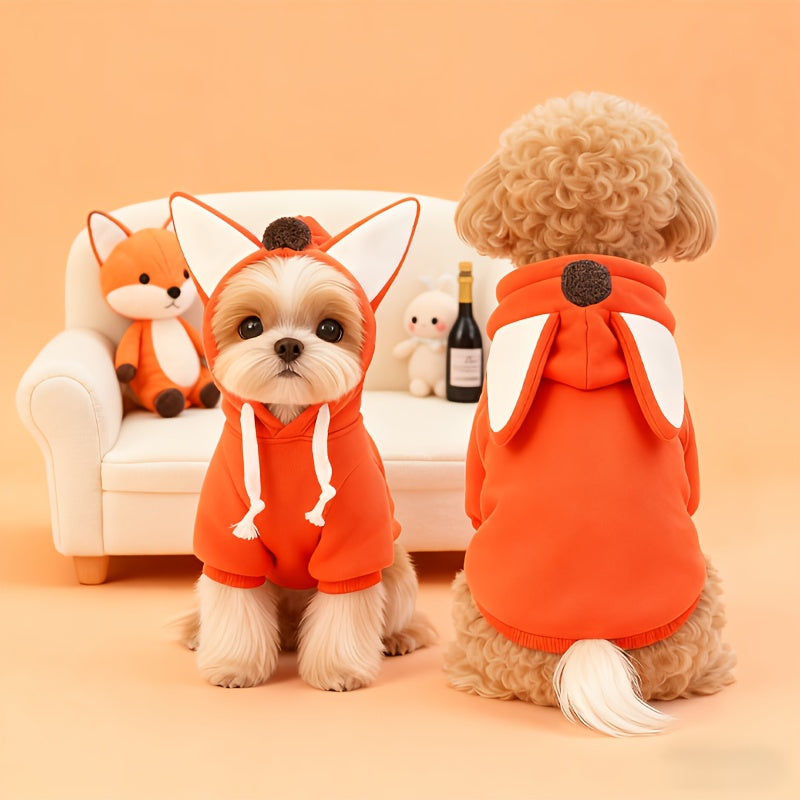 Costume renard orange – Sweat à capuche – photo produit 5