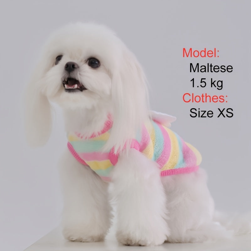 Gilet polaire à motifs animaux – Petit chien – photo produit 5