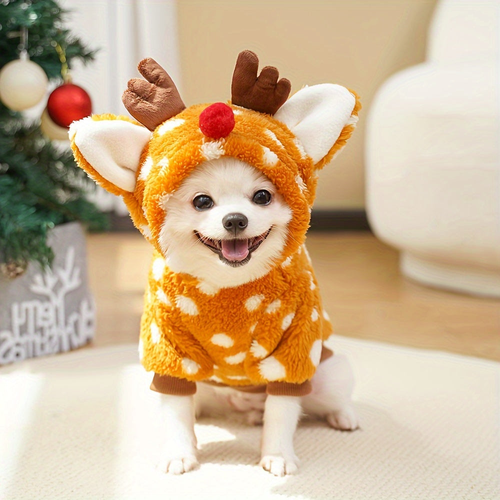 Costume de Noël petite biche – Peluche – photo produit 5