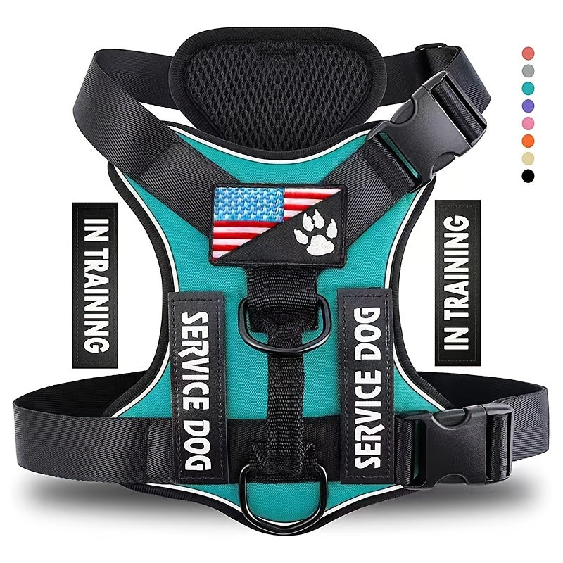 Harnais réfléchissant pour chien – Bandes personnalisables – photo produit 25