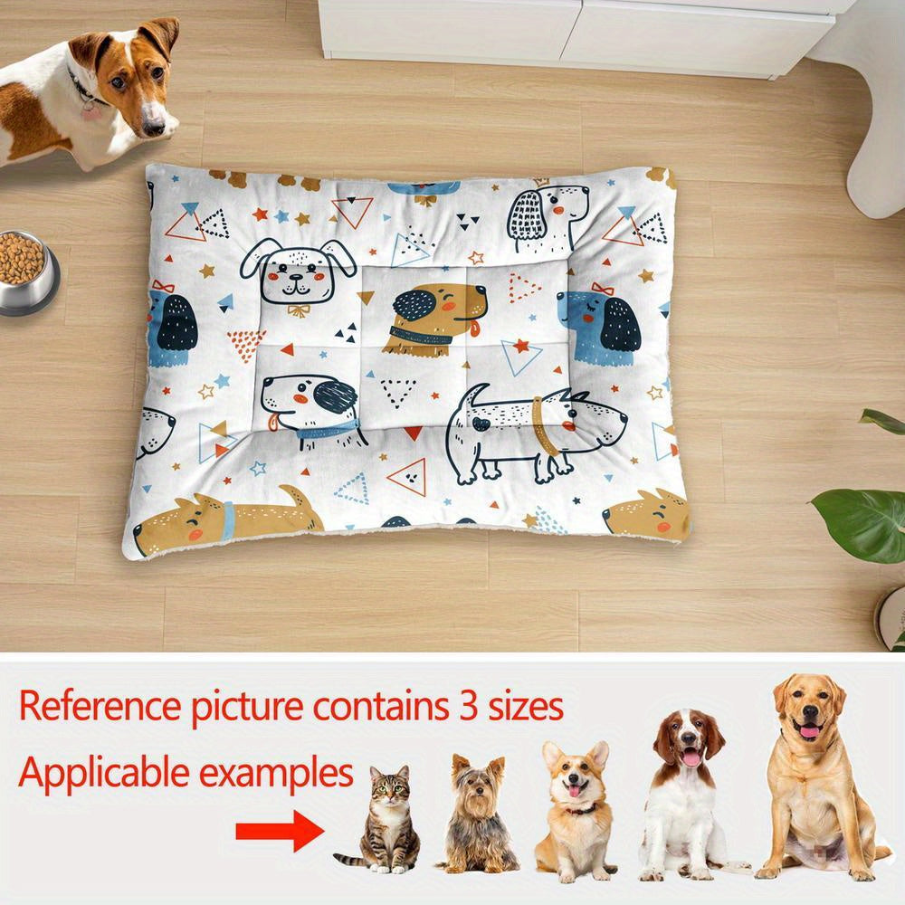Lit épais motifs cartoon – Chien & chat – photo produit 4