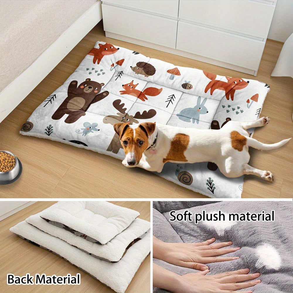 Tapis épais motifs animaux – Lavable en machine – photo produit 6