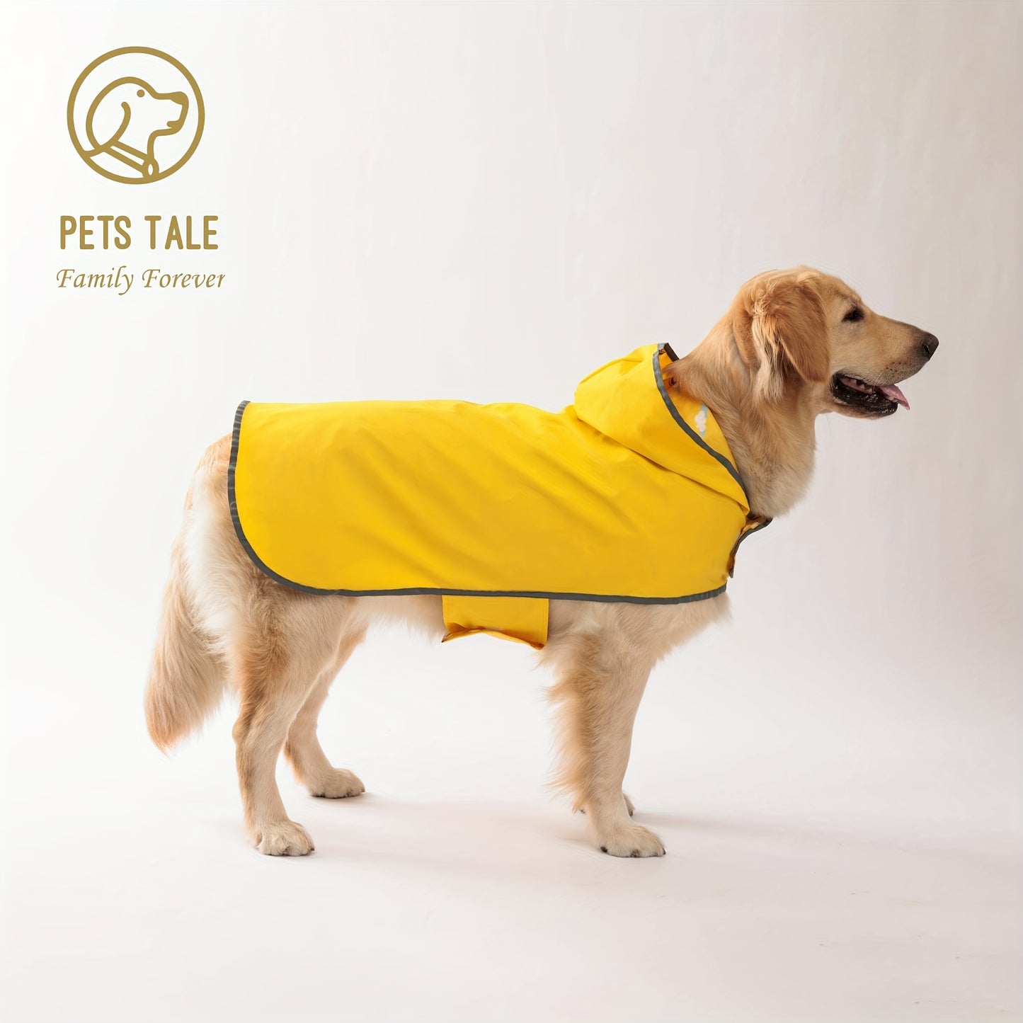 Imperméable réversible pour chien.