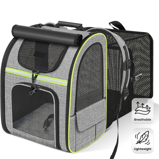 Sac à dos extensible respirant – Chat & petit chien – vue principale
