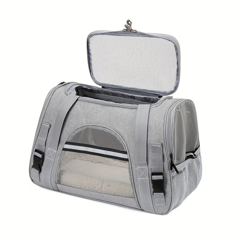 Sac de transport transparent respirant – Chien & chat – photo produit 4