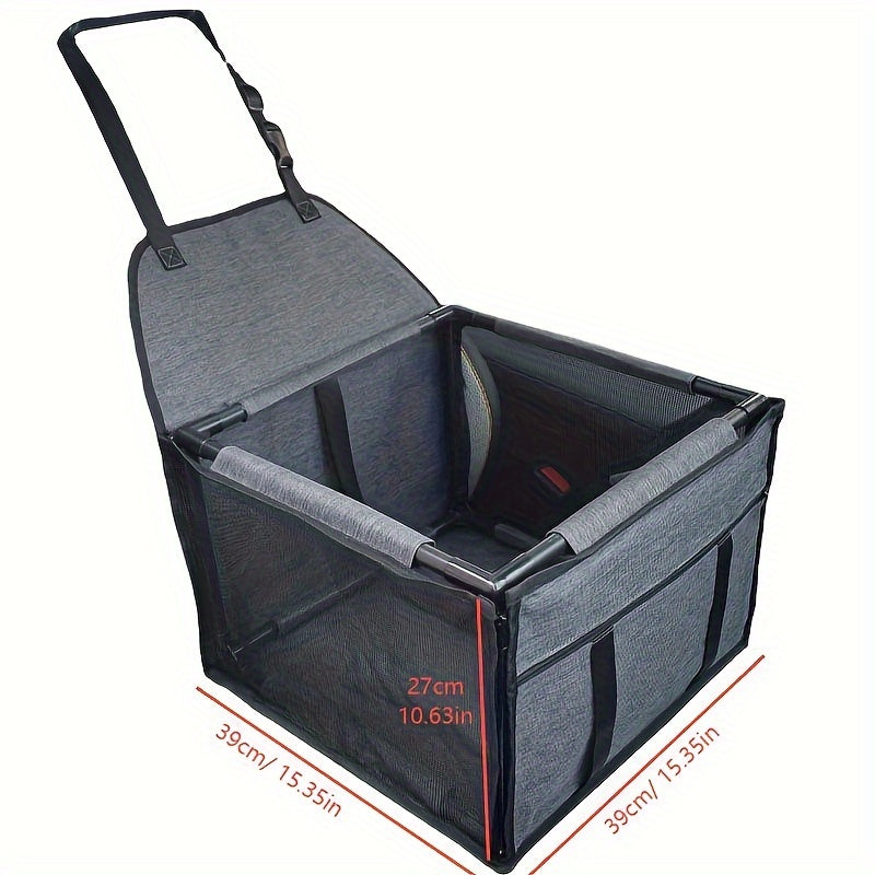 Siège auto hamac de transport – Petit & moyen chien – photo produit 3