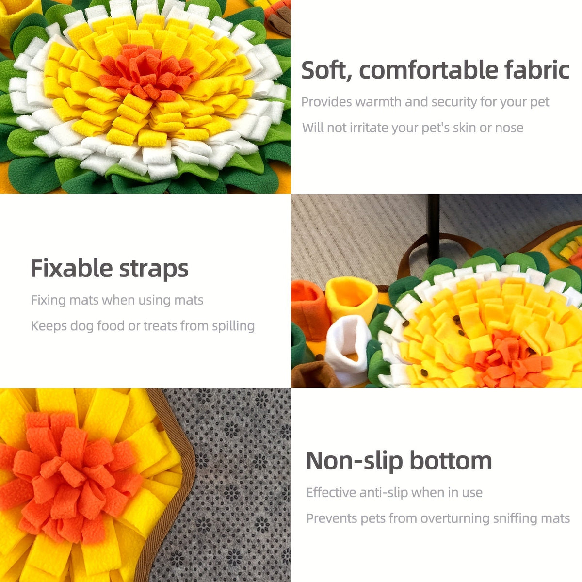 Tapis de fouille en forme d’os – Antidérapant – photo produit 3