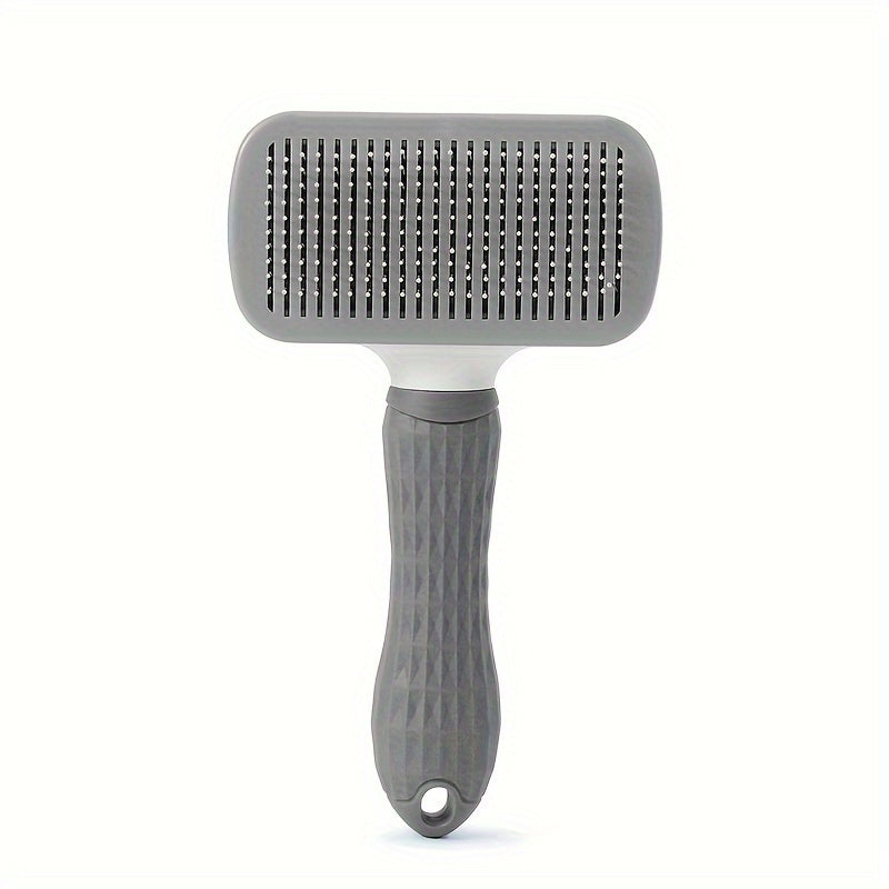 Brosse de toilettage pour la mue des chiens et des chats, un outil facile à utiliser en un clic pour éliminer le sous-poil mort, diverses couleurs