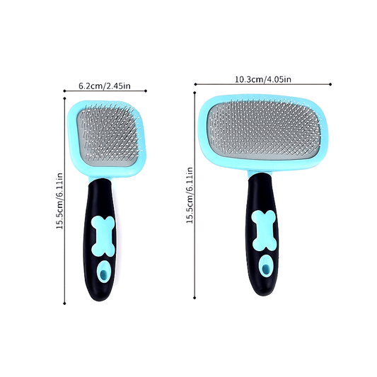 Brosse de toilettage pour chiens et chats pour éliminer les poils morts, diverses couleurs