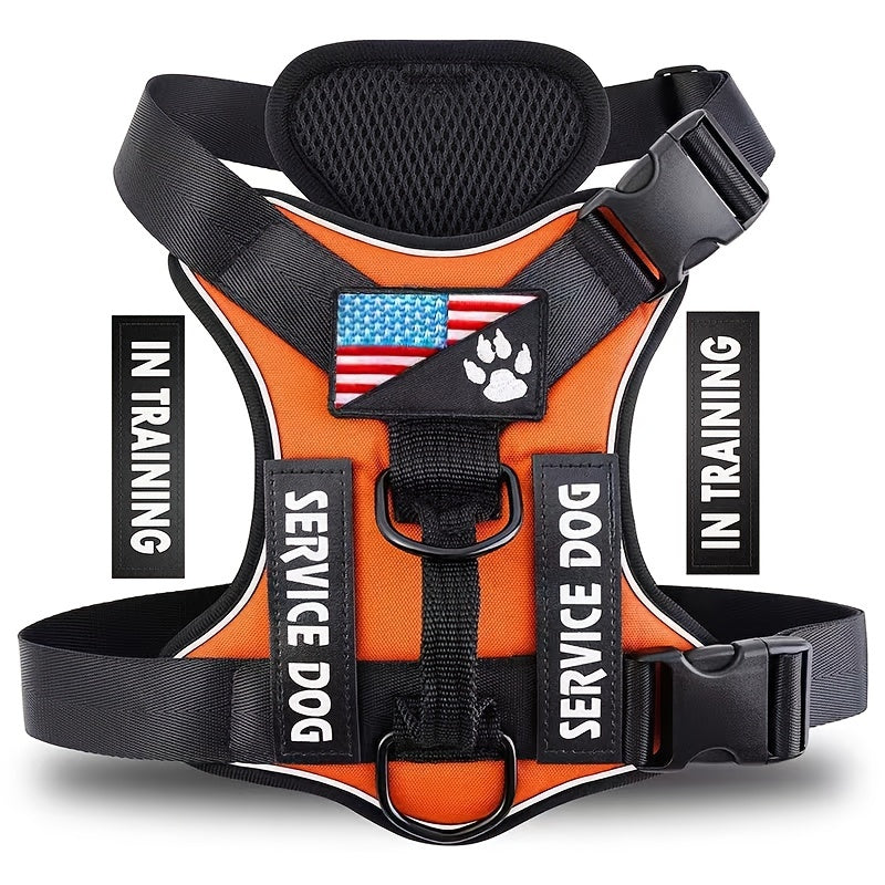 Harnais réfléchissant pour chien – Bandes personnalisables – photo produit 23