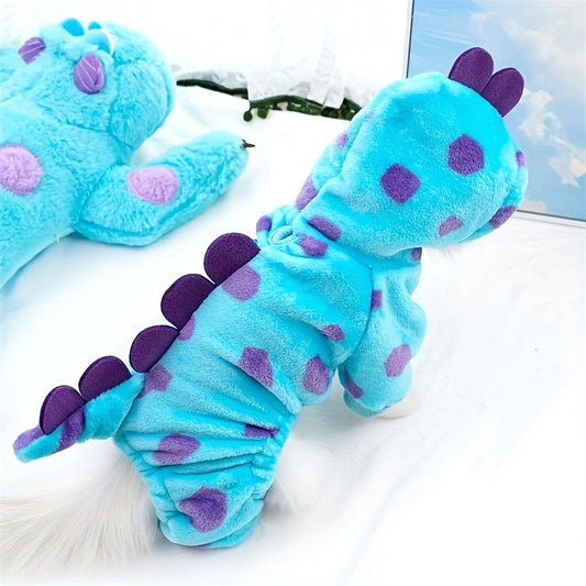 Adorable sweat à capuche pour chiens et chats sur le thème des dinosaures, costume idéal pour la période des carnavals