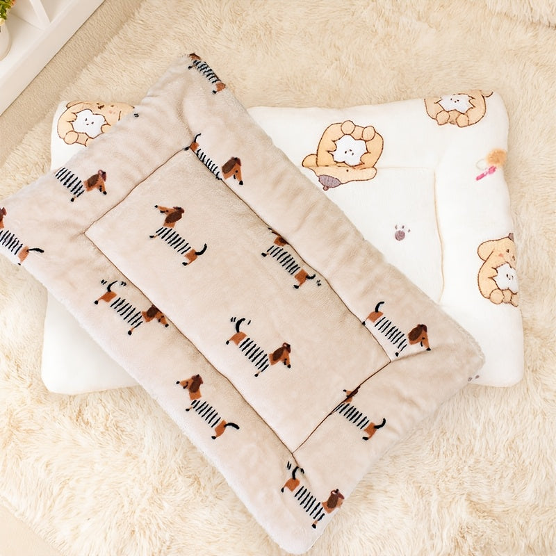 Tapis réversible à motifs – Lavable en machine – photo produit 2
