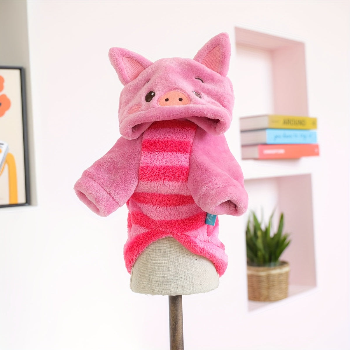 Costume cochon rose – Sweat doux et chaud – vue principale