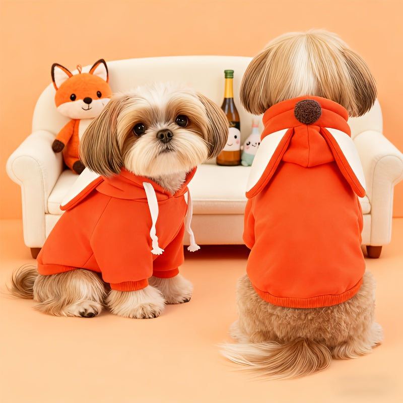 Costume renard orange – Sweat à capuche – photo produit 3