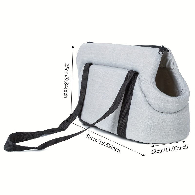 Sac de transport épaule lavable – Chien & chat – photo produit 4