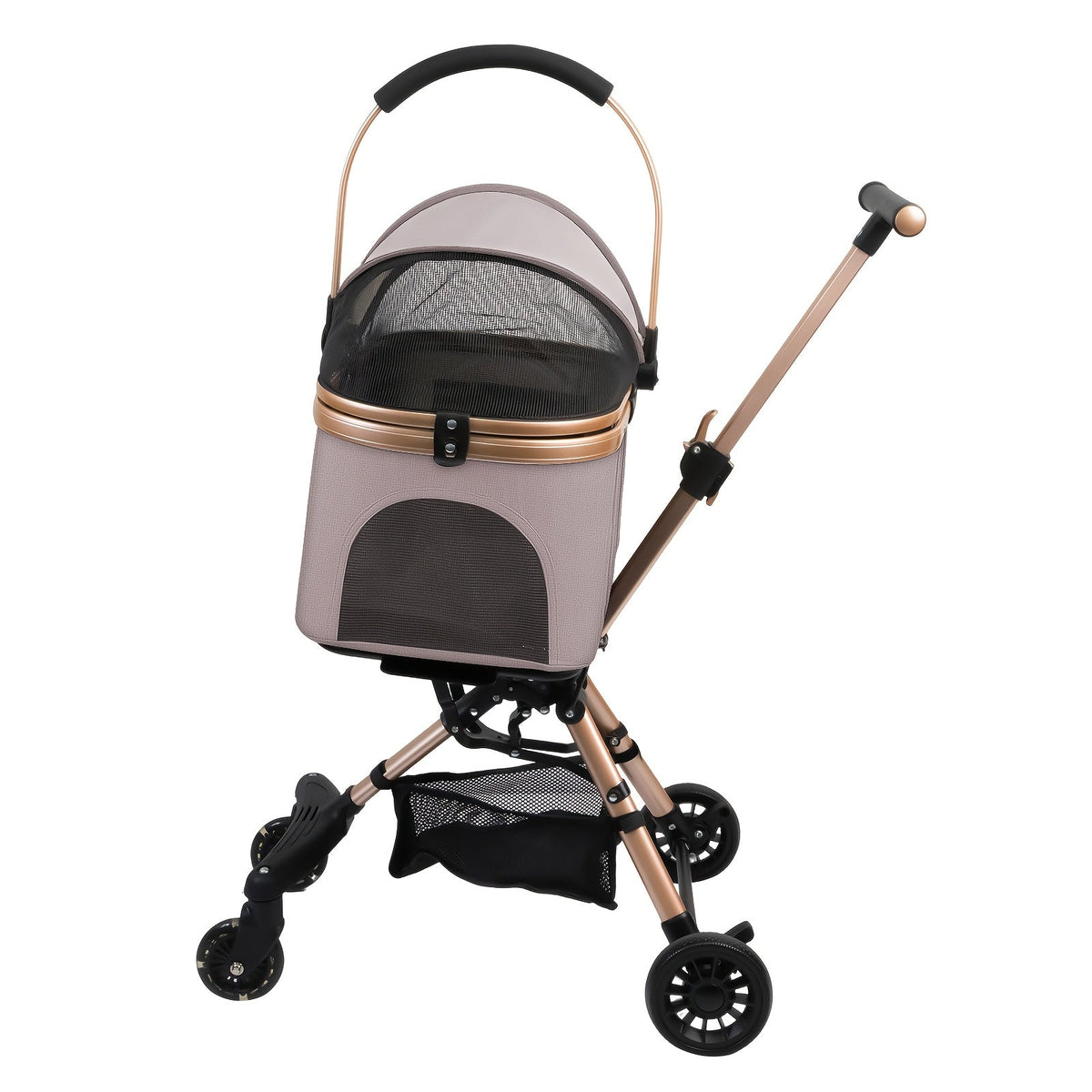 Poussette respirante pliable – Roues 360° – photo produit 3