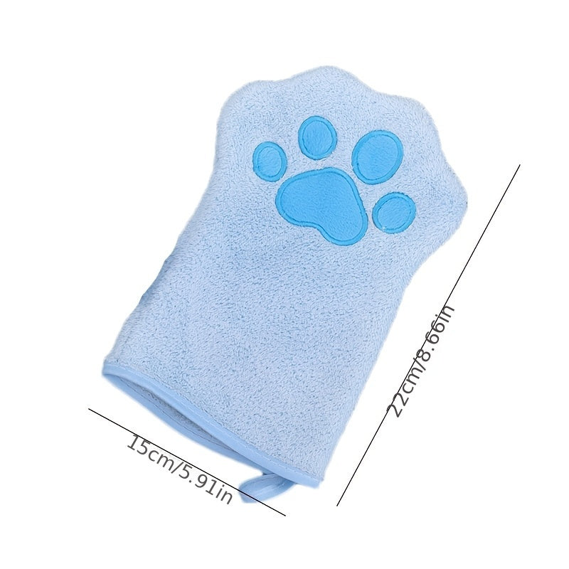 Gants de toilette microfibre – Chien & chat – vue principale