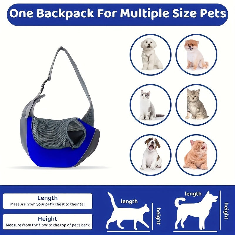 Sac bandoulière respirant – Petit & moyen chien – photo produit 5