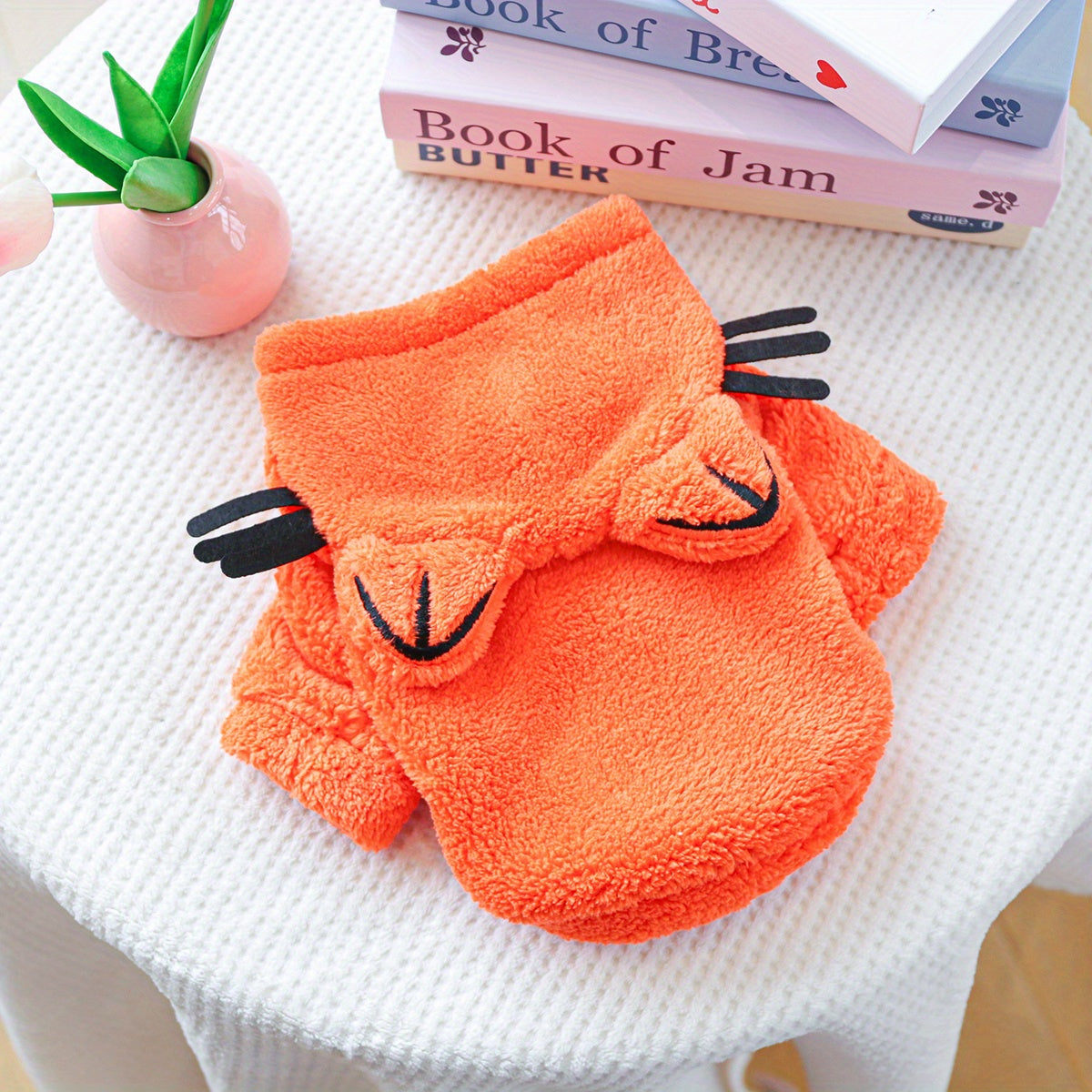 Costume chat orange – Sweat à capuche – photo produit 7