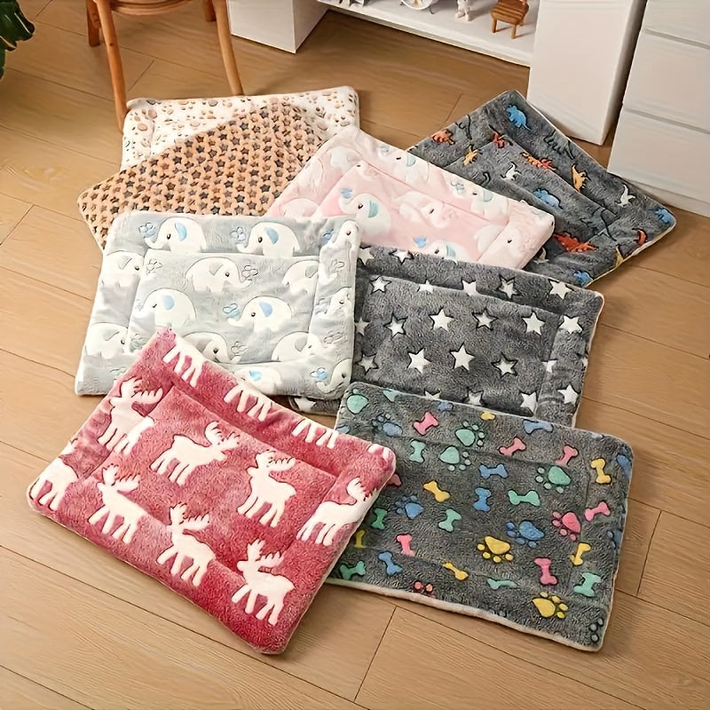 Tapis en peluche double face – Chien & chat – photo produit 4