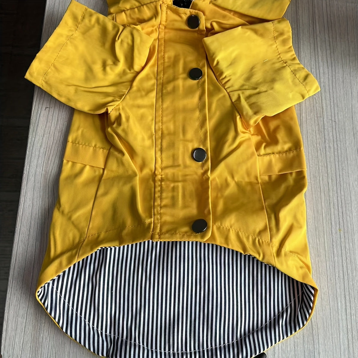 Veste imperméable rayée – Petit chien – photo produit 11