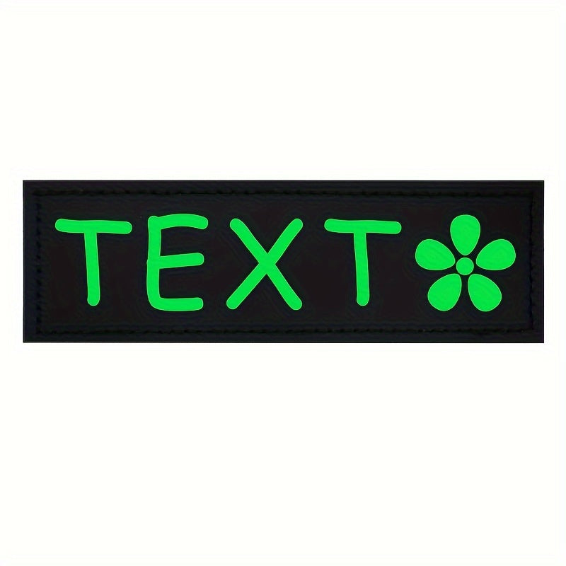 9 Colors Available Custom Pet Patches for Dog Harness Vest with Custom Name Traction Accessories