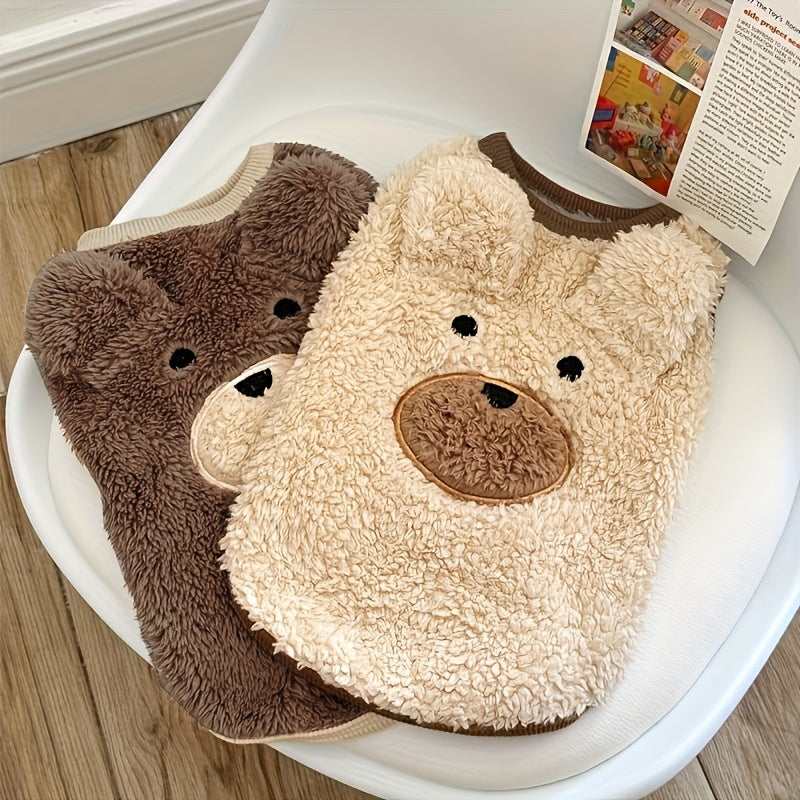 Pull ourson pour chien – Doux et chaud – photo produit 3