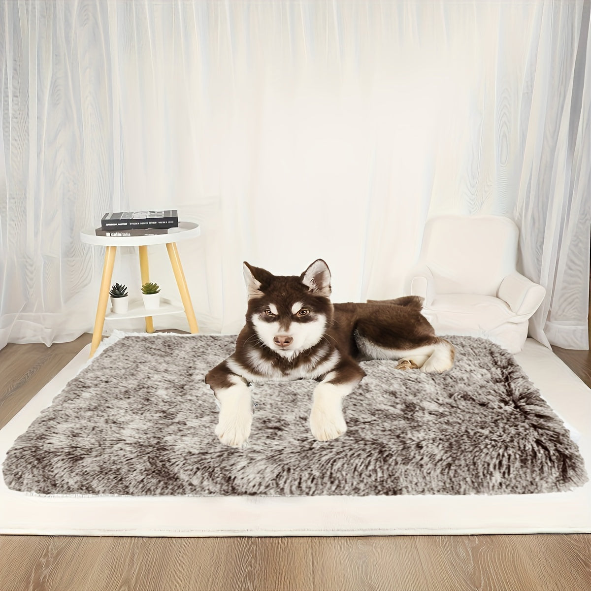 Lit épais à poils longs – Chien & chat – photo produit 3