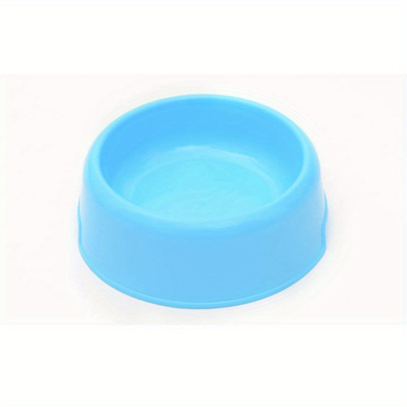 1pc/3pcs/5pcs Adorable Candy Color Small Pet Bowls for Dogs and Cats - Non-Slip Food and Water Feeder Sets
