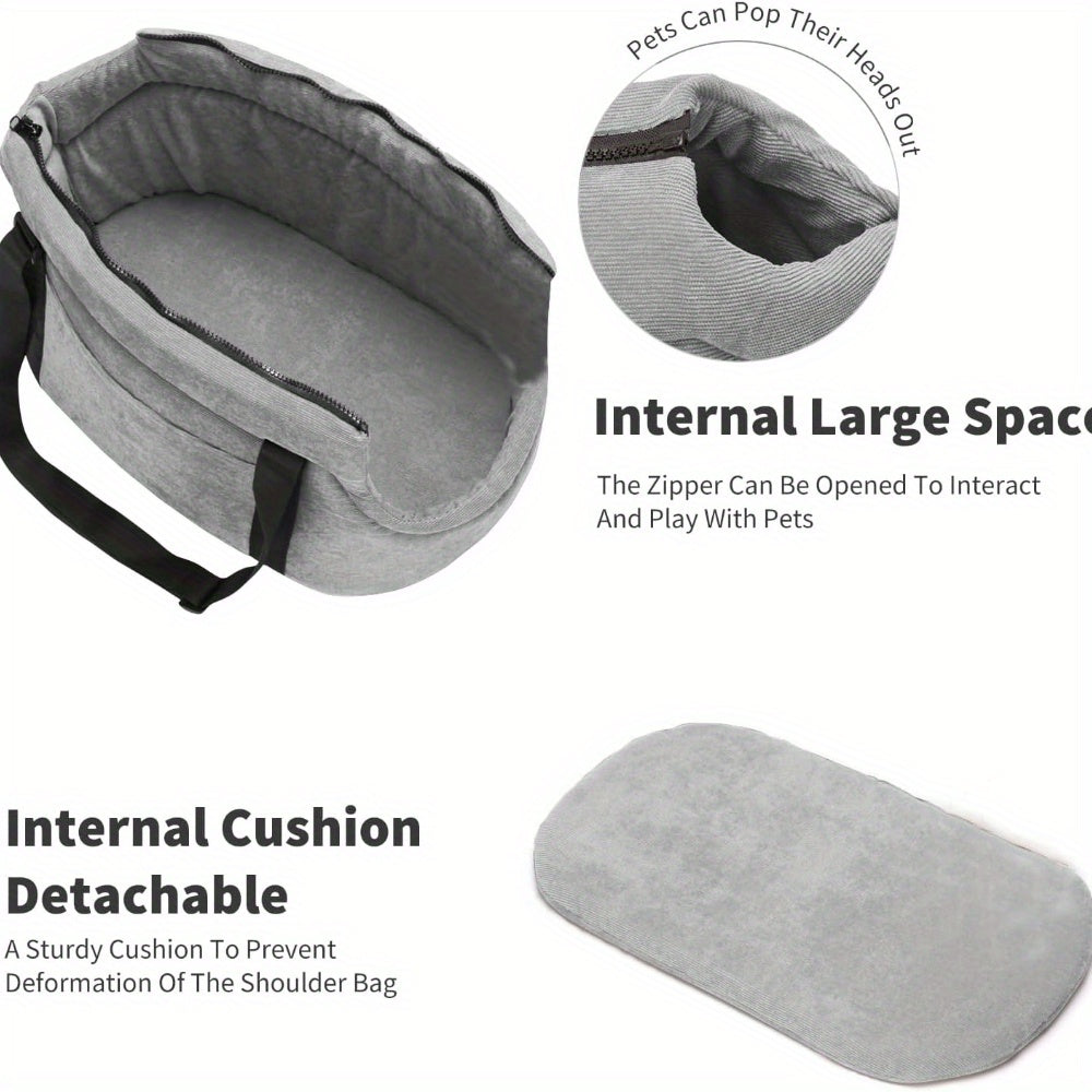 Sac de transport épaule lavable – Chien & chat – photo produit 2