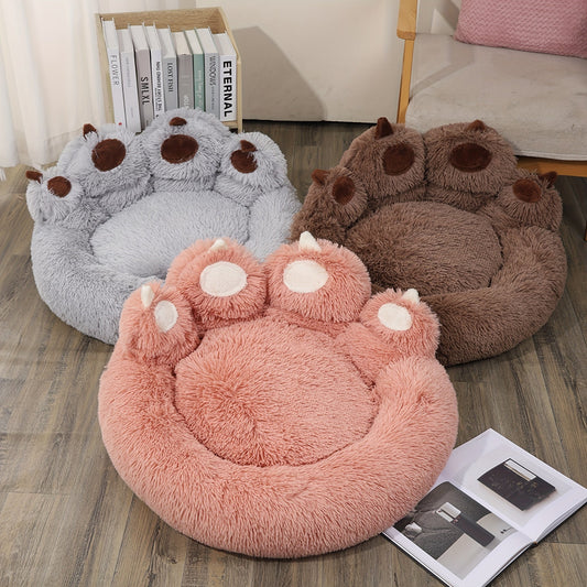 Lit patte d’ours multicolore – Chaud & douillet – vue principale