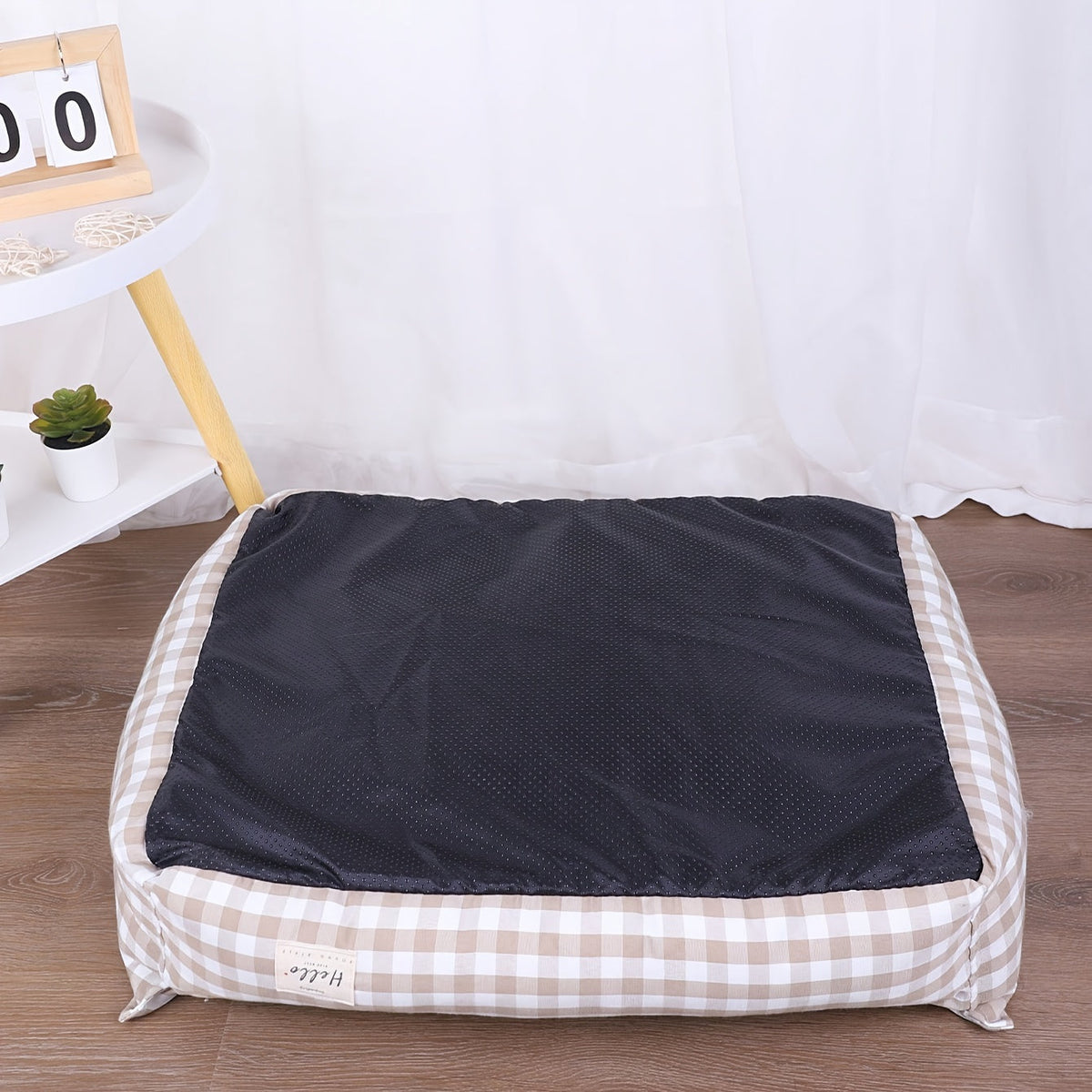 Panier à carreaux – Amovible & lavable – photo produit 5