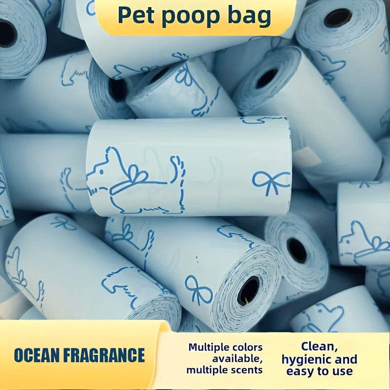 Sacs à déjections parfumés – Lot de 4 rouleaux – photo produit 5
