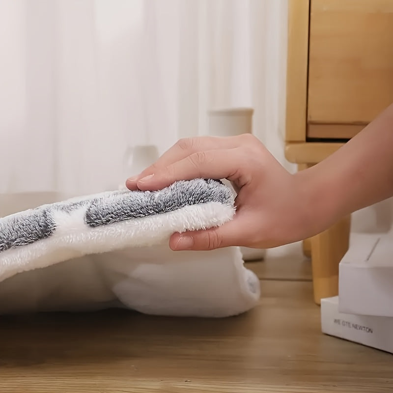Tapis en peluche double face – Chien & chat – photo produit 8