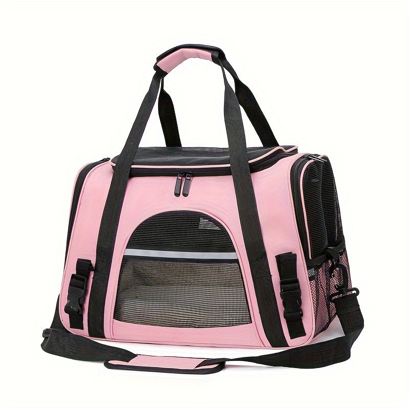 Sac de transport transparent respirant – Chien & chat – photo produit 13