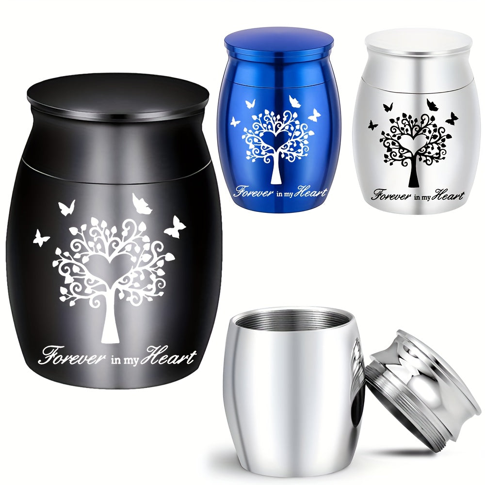 Mini urne Arbre de vie – Aluminium – photo produit 3