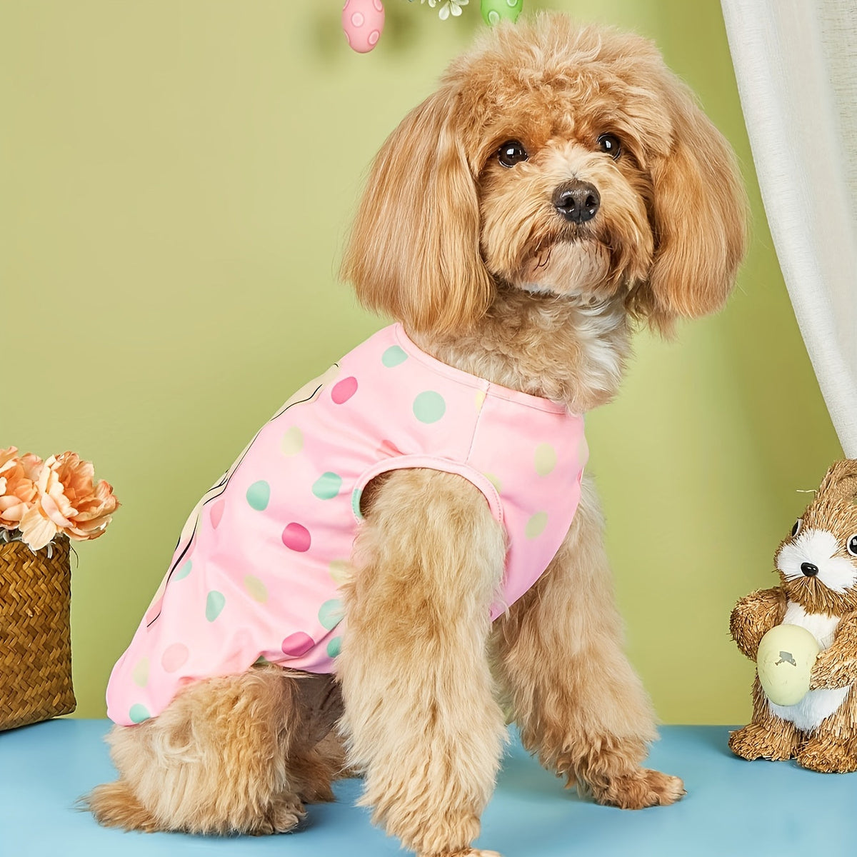 Pull rose Happy Easter – Lapin de Pâques – photo produit 2